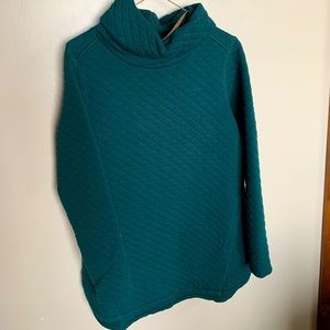 NWT Duluth Trading Company tunic sweater